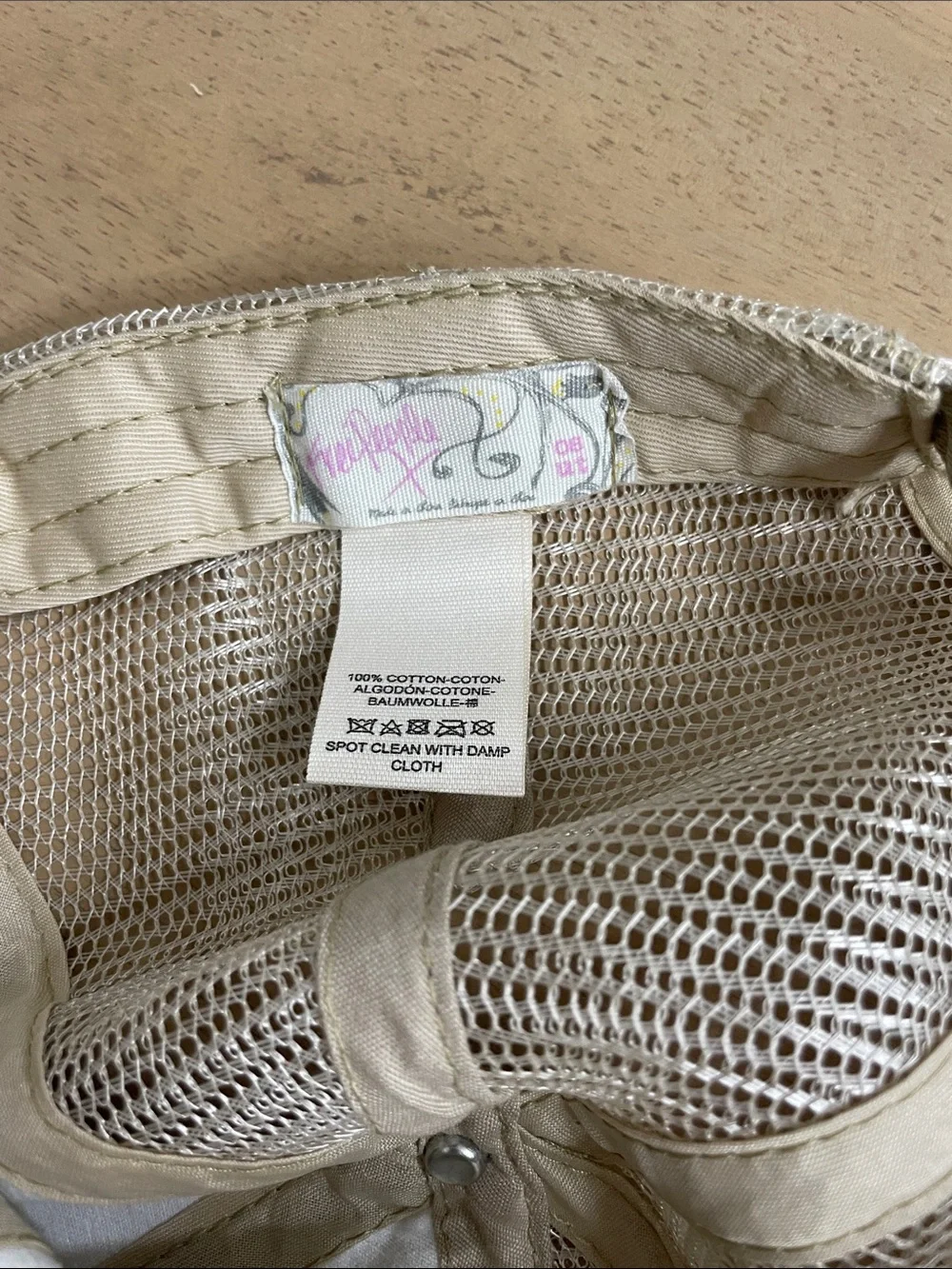 Free People Distressed Mesh Back Trucker Cap
